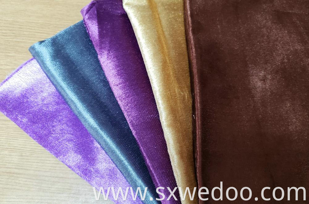 230g Plain Velvet Fabric